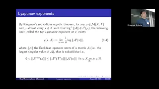 Reza Mohammadpour (Université de Bordeaux ), "Ergodic optimization and multifractal formalism (...)"