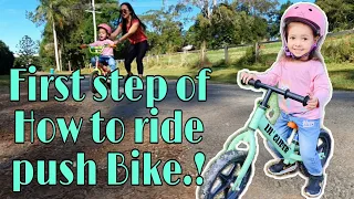 Teach Your Child to Ride A Bike/ How To Ride Push Bike Quick Way
