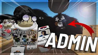 I Met An ADMIN In Evade And This Is How It Went... (Roblox VC Funny Moments)