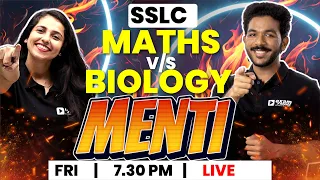 SSLC MENTI WAR | MATHS V/S BIOLOGY | Exam Winner