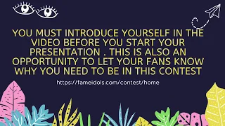 FameIdols | How  to Join FICA 1.0 Music Contest
