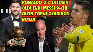 RONALDO JAZOSINI OLDI, ENDI MESSI 9 CHI OLTIN TOPNI OLADI