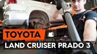 Kaip pakeisti galiniai amortizatoriai TOYOTA LAND CRUISER PRADO 3 (J120) [AUTODOC PAMOKA]