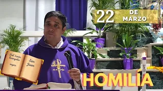 EVANGELIO DE HOY viernes 22 de marzo del 2024 - Padre Arturo Cornejo