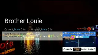 Brother Louie | Modern Talking | Karaoke | HD