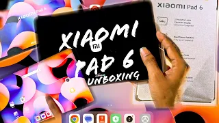 UNBOXING Xiaomi Pad 6 | Power Full TAB Max | GAMING TAB | MAX STORAGE SPEED LONGEST🔋| #Pad #tab