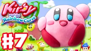 Kirby and the Rainbow Curse - Gameplay Walkthrough Part 7 - Level 3-1 100%! (Nintendo Wii U)