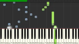 YASLI -MUHTEŞEM YÜZYIL DİZİ MÜZİĞİ -SONER AKALIN- PİYANO TUTORİAL