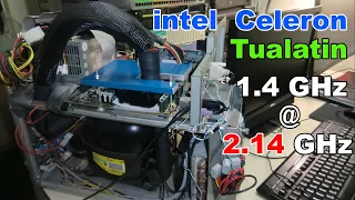 overclocking of fastest 1.4 GHz Celeron Tualatin