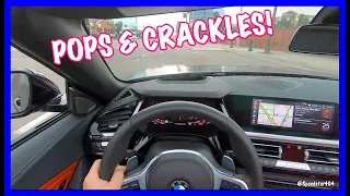 2021 BMW Z4 M40i POV Drive! Full Throttle Pops & Crackles Amazing Sound