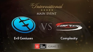 [Part 1] EG -vs- coL, TI5 Main Event, WB Round 1, Game 1