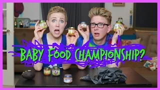 BABY FOOD CHAMPIONSHIP! (ft. Tyler Oakley!)