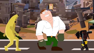 Peter Griffin in Fortnite Dr Livesey Phonk Walk (Peter vs Giant Chicken)