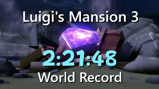 Luigi's Mansion 3 Speedrun Any% in 2:21:48 (Former Record)