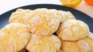 The best orange crinkle cookies you've ever tasted!
