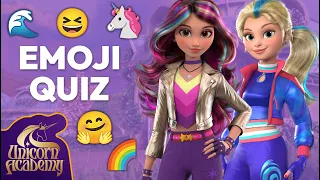 GUESS THE UNICORN RIDER! | Unicorn Academy Emoji Quiz 🏆 | Games for Kids