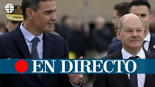 DIRECTO I Pedro Sánchez comparece junto al canciller alemán Olaf Scholz