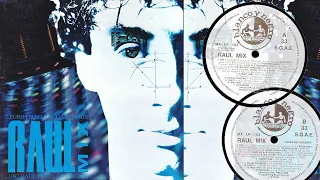 RAUL MIX 💎 1987 MEGA-MIX LP Euro-Disco Italo Disco Electro Funky Synth Dance '80s DJ Raul Orellana