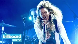 Miley Cyrus Gives Emotional Performance of 'Say Hello 2 Heaven' at Tribute Show | Billboard News