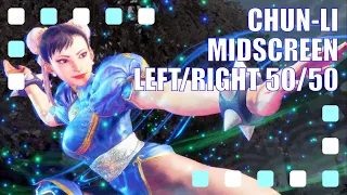 Chun-Li Midscreen Left/Right 50/50 Mix - SF6