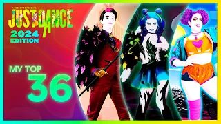 Just Dance 2024 Edition | My TOP 36 (so far) | Official Song List Ranking