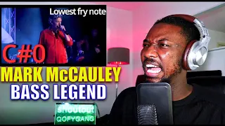 Mark McCauley Low Notes - Part 2 (B1-C#0) | SINGER REACTION