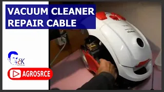 VACUUM CLEANER REPAIR-defective cable