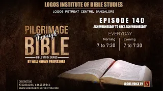 Episode 140 | PENTATEUCH | Genesis Logos Institute of BibleStudies | Logos Voice TV