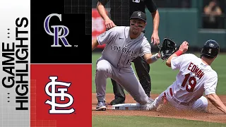Rockies vs. Cardinals Game Highlights (8/6/23) | MLB Highlights