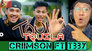 Reaction Criimson - Tquila  ft. Tbby | Bintang dari Timor Leste