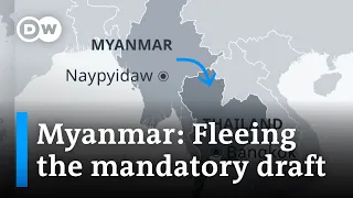 Is Myanmar’s mandatory conscription a sign of desperation from the Military Junta? | DW News