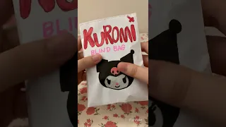 Kuromi Blind Bag! #asmr #papercrafts #squishy #papersquishies #asmrunboxing #blindbag #sanrio #diy