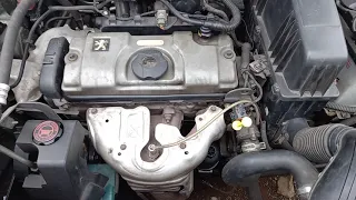 Peugeot Partner TU3 1.4L engine sound