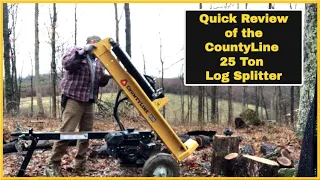 #10 CountyLine 25 Ton Log Splitter Review - Tractor Supply Co.