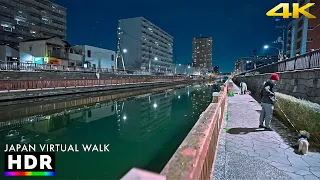 Tokyo Evening Walk in Kitasuna, Japan • 4K HDR