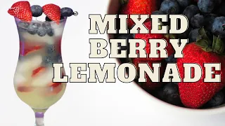 How To Make a Mixed Berry Lemonade Cocktail