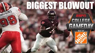 Biggest Blowout Game in College Gameday History | Highlights