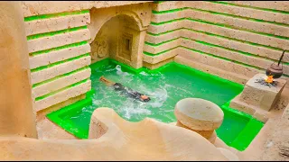 Girl Build The Most Luxury Underground Water Park Villa