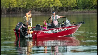 TRACKER Targa V-18 Combo Aluminum Deep V Boat