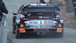 WRC Rallye Monte Carlo 2024 | Launch Control Race Starts | Puma R1, GR Yaris R1, i20N R1 & More!