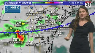 Chance for rain and storms tonight