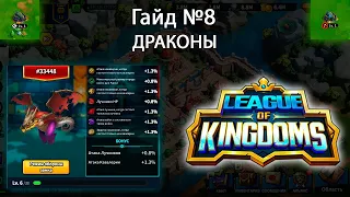 Драконы в League of Kingdoms | Гайд [№8]