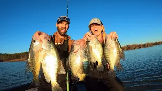 We NEVER Catch Slabs Like THIS!!! -- (Learning NEW Fishing Tricks!)