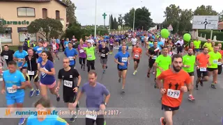 départ 10km et 21km - Semi de Tournefeuille 2017
