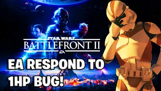 EA Respond to Battlefront 2's 1 Hp bug and Hackers