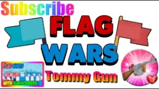 SHOWCASING THE TOMMY GUN IN ROBLOX FLAG WARS