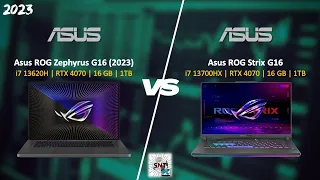 Asus Zephyrus G16 vs Strix G16