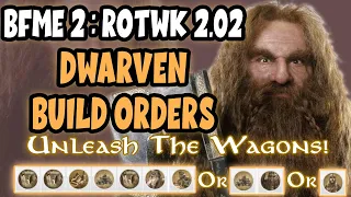 BfME2 RotWK Dwarf Build Orders | How to Play Dwarves RotWK | LotR BfME2 RotWK 2.02 Guide Tutorial