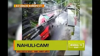 Regional TV News: Pagtagilid ng Truck sa Olongapo City, Sapul sa CCTV; 1 Patay, 1 Sugatan