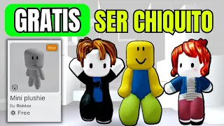 GRATIS! COMO SER CHIQUITO GRATIS en ROBLOX 2024 mini plushie